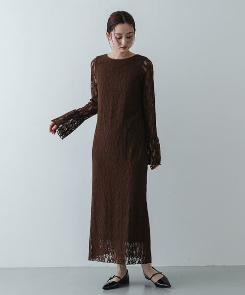 SENSE OF PLACE by URBAN RESEARCH / センスオブプレイス バイ アーバンリサーチ ワンピース | レースフレアーワンピース | 詳細3