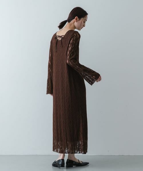 SENSE OF PLACE by URBAN RESEARCH / センスオブプレイス バイ アーバンリサーチ ワンピース | レースフレアーワンピース | 詳細5