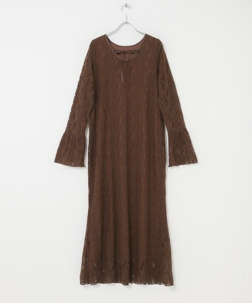 SENSE OF PLACE by URBAN RESEARCH / センスオブプレイス バイ アーバンリサーチ ワンピース | レースフレアーワンピース | 詳細9