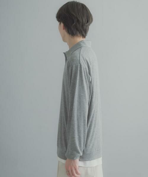 SENSE OF PLACE by URBAN RESEARCH / センスオブプレイス バイ アーバンリサーチ ポロシャツ | シアーロングスリーブポロシャツ | 詳細18