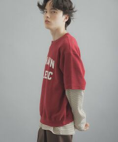 SENSE OF PLACE by URBAN RESEARCH / センスオブプレイス バイ アーバンリサーチ スウェット | カレッジスウェットショートスリーブTシャツ