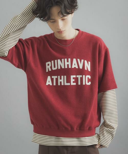 SENSE OF PLACE by URBAN RESEARCH / センスオブプレイス バイ アーバンリサーチ スウェット | カレッジスウェットショートスリーブTシャツ | 詳細1