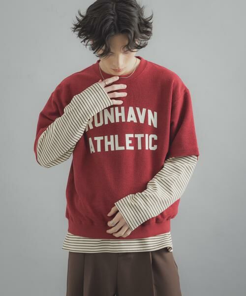 SENSE OF PLACE by URBAN RESEARCH / センスオブプレイス バイ アーバンリサーチ スウェット | カレッジスウェットショートスリーブTシャツ | 詳細3