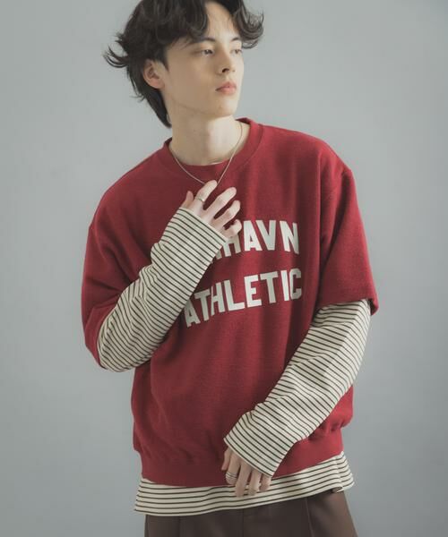 SENSE OF PLACE by URBAN RESEARCH / センスオブプレイス バイ アーバンリサーチ スウェット | カレッジスウェットショートスリーブTシャツ | 詳細4