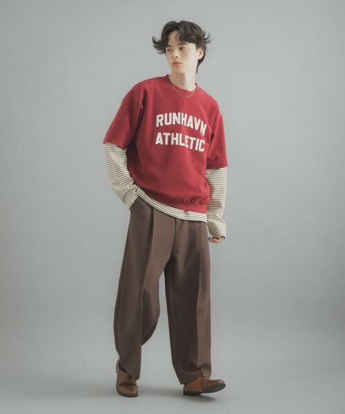 SENSE OF PLACE by URBAN RESEARCH / センスオブプレイス バイ アーバンリサーチ スウェット | カレッジスウェットショートスリーブTシャツ | 詳細6