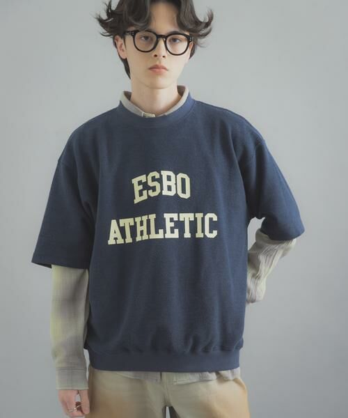 SENSE OF PLACE by URBAN RESEARCH / センスオブプレイス バイ アーバンリサーチ スウェット | カレッジスウェットショートスリーブTシャツ | 詳細10