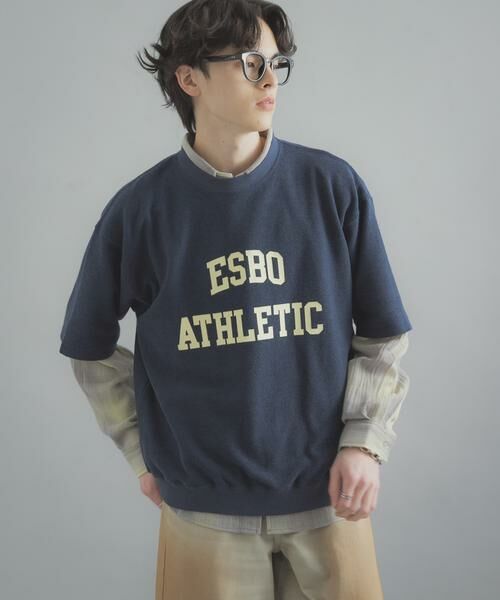 SENSE OF PLACE by URBAN RESEARCH / センスオブプレイス バイ アーバンリサーチ スウェット | カレッジスウェットショートスリーブTシャツ | 詳細12