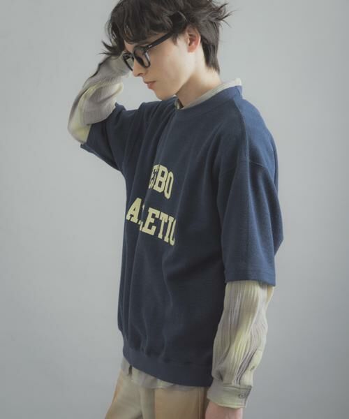 SENSE OF PLACE by URBAN RESEARCH / センスオブプレイス バイ アーバンリサーチ スウェット | カレッジスウェットショートスリーブTシャツ | 詳細14