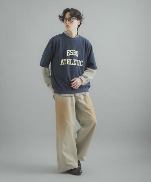 SENSE OF PLACE by URBAN RESEARCH / センスオブプレイス バイ アーバンリサーチ スウェット | カレッジスウェットショートスリーブTシャツ | 詳細15