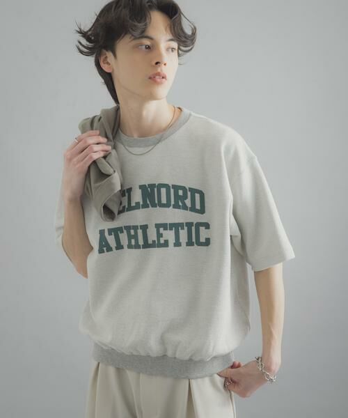 SENSE OF PLACE by URBAN RESEARCH / センスオブプレイス バイ アーバンリサーチ スウェット | カレッジスウェットショートスリーブTシャツ | 詳細23