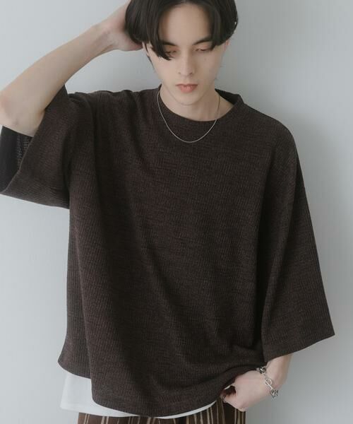 SENSE OF PLACE by URBAN RESEARCH / センスオブプレイス バイ アーバンリサーチ Tシャツ | ソフトワッフルエクストラルーズTシャツ | 詳細1