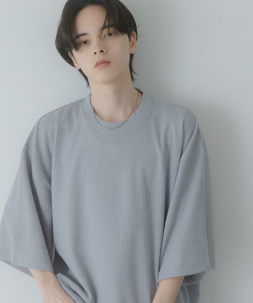 SENSE OF PLACE by URBAN RESEARCH / センスオブプレイス バイ アーバンリサーチ Tシャツ | ソフトワッフルエクストラルーズTシャツ | 詳細14