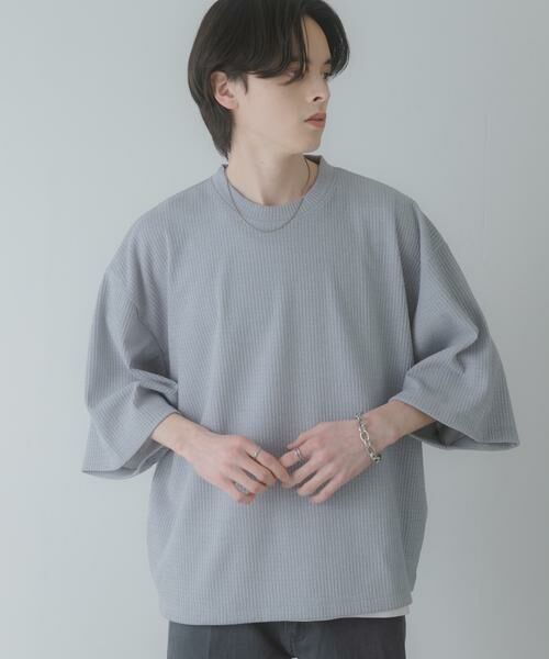 SENSE OF PLACE by URBAN RESEARCH / センスオブプレイス バイ アーバンリサーチ Tシャツ | ソフトワッフルエクストラルーズTシャツ | 詳細16