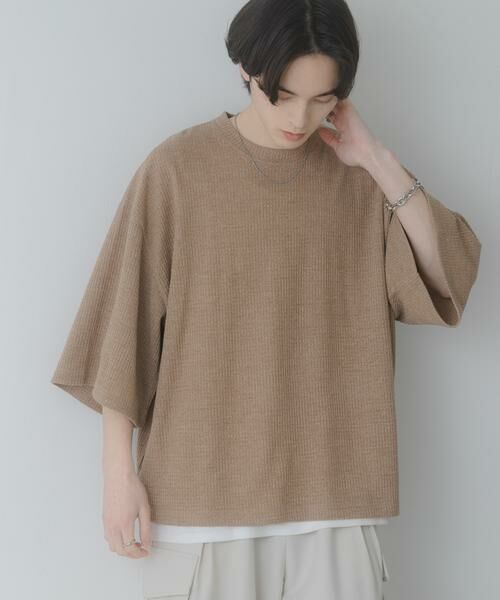 SENSE OF PLACE by URBAN RESEARCH / センスオブプレイス バイ アーバンリサーチ Tシャツ | ソフトワッフルエクストラルーズTシャツ | 詳細24