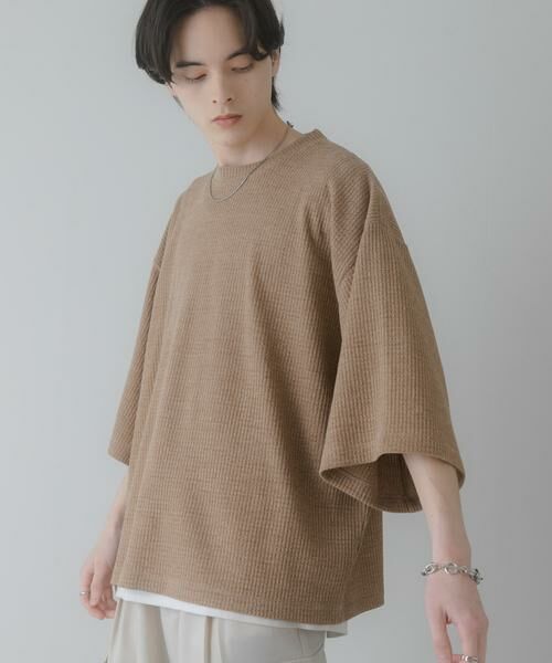 SENSE OF PLACE by URBAN RESEARCH / センスオブプレイス バイ アーバンリサーチ Tシャツ | ソフトワッフルエクストラルーズTシャツ | 詳細26