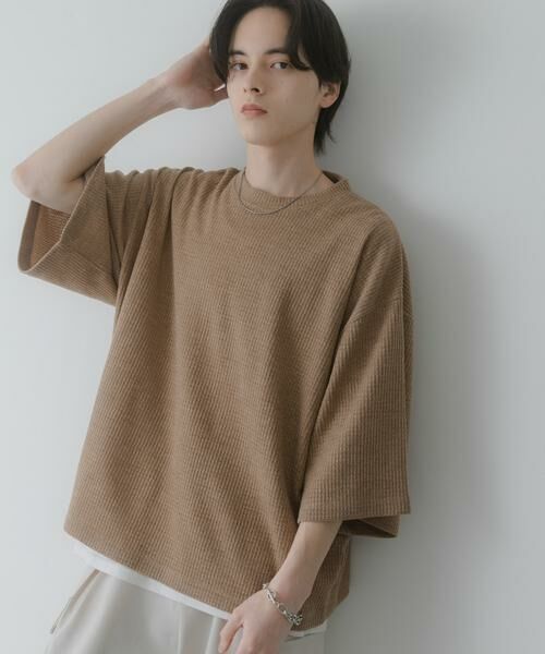 SENSE OF PLACE by URBAN RESEARCH / センスオブプレイス バイ アーバンリサーチ Tシャツ | ソフトワッフルエクストラルーズTシャツ | 詳細27