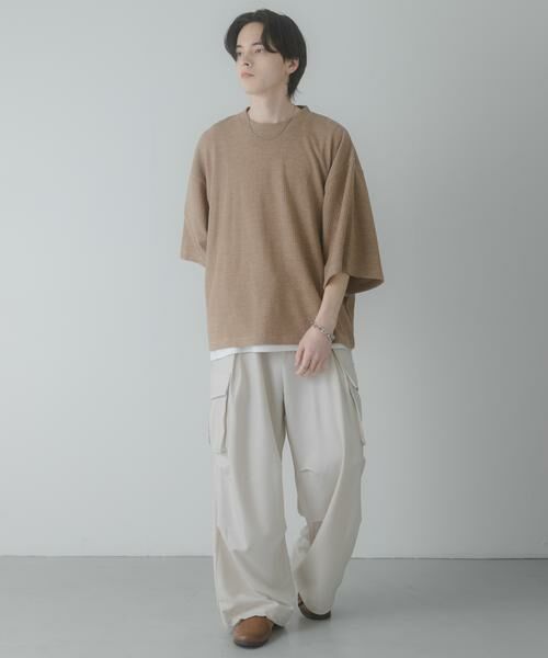 SENSE OF PLACE by URBAN RESEARCH / センスオブプレイス バイ アーバンリサーチ Tシャツ | ソフトワッフルエクストラルーズTシャツ | 詳細30