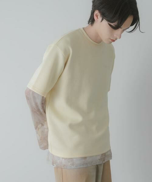 SENSE OF PLACE by URBAN RESEARCH / センスオブプレイス バイ アーバンリサーチ Tシャツ | 『一部WEB限定カラー』『接触冷感/速乾』シシュウダンボールポンチショートスリーブTシャツ | 詳細11
