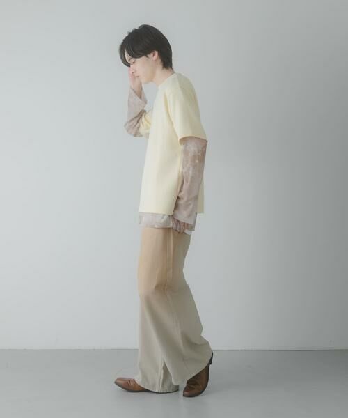 SENSE OF PLACE by URBAN RESEARCH / センスオブプレイス バイ アーバンリサーチ Tシャツ | 『一部WEB限定カラー』『接触冷感/速乾』シシュウダンボールポンチショートスリーブTシャツ | 詳細14
