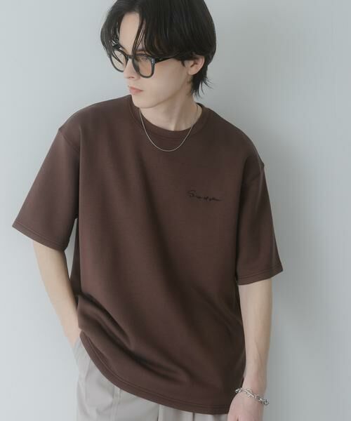 SENSE OF PLACE by URBAN RESEARCH / センスオブプレイス バイ アーバンリサーチ Tシャツ | 『一部WEB限定カラー』『接触冷感/速乾』シシュウダンボールポンチショートスリーブTシャツ | 詳細21