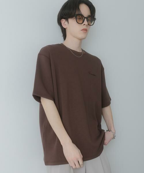 SENSE OF PLACE by URBAN RESEARCH / センスオブプレイス バイ アーバンリサーチ Tシャツ | 『一部WEB限定カラー』『接触冷感/速乾』シシュウダンボールポンチショートスリーブTシャツ | 詳細22