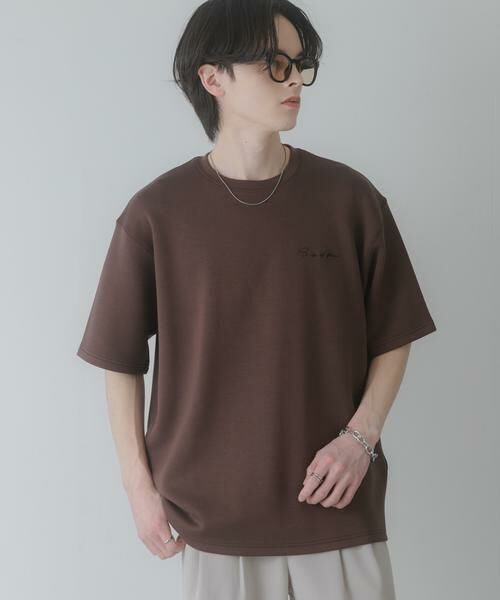 SENSE OF PLACE by URBAN RESEARCH / センスオブプレイス バイ アーバンリサーチ Tシャツ | 『一部WEB限定カラー』『接触冷感/速乾』シシュウダンボールポンチショートスリーブTシャツ | 詳細23