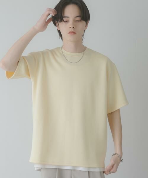 SENSE OF PLACE by URBAN RESEARCH / センスオブプレイス バイ アーバンリサーチ Tシャツ | 『一部WEB限定カラー』『接触冷感/速乾』ダンボールポンチショートスリーブTシャツ | 詳細3