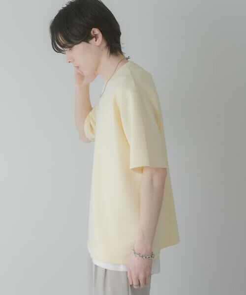 SENSE OF PLACE by URBAN RESEARCH / センスオブプレイス バイ アーバンリサーチ Tシャツ | 『一部WEB限定カラー』『接触冷感/速乾』ダンボールポンチショートスリーブTシャツ | 詳細5