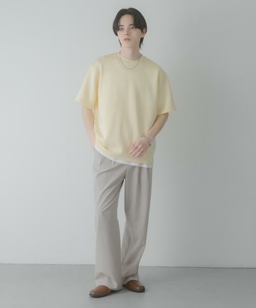 SENSE OF PLACE by URBAN RESEARCH / センスオブプレイス バイ アーバンリサーチ Tシャツ | 『一部WEB限定カラー』『接触冷感/速乾』ダンボールポンチショートスリーブTシャツ | 詳細6