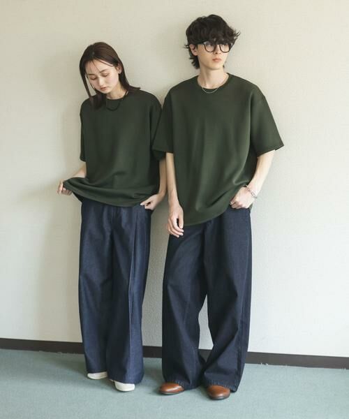 SENSE OF PLACE by URBAN RESEARCH / センスオブプレイス バイ アーバンリサーチ Tシャツ | 『一部WEB限定カラー』『接触冷感/速乾』ダンボールポンチショートスリーブTシャツ | 詳細21