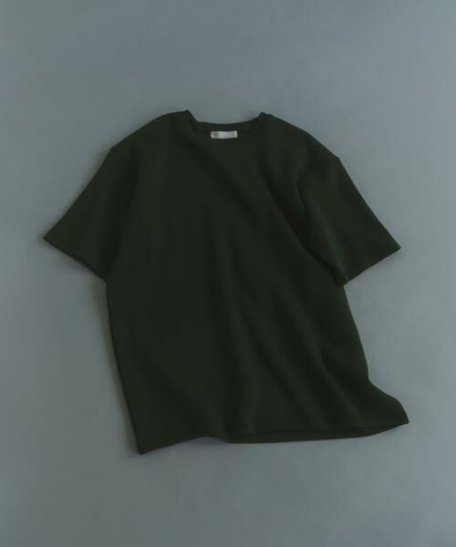 SENSE OF PLACE by URBAN RESEARCH / センスオブプレイス バイ アーバンリサーチ Tシャツ | 『一部WEB限定カラー』『接触冷感/速乾』ダンボールポンチショートスリーブTシャツ（グリーン）