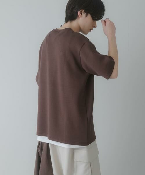 SENSE OF PLACE by URBAN RESEARCH / センスオブプレイス バイ アーバンリサーチ Tシャツ | 『一部WEB限定カラー』『接触冷感/速乾』ダンボールポンチショートスリーブTシャツ | 詳細24