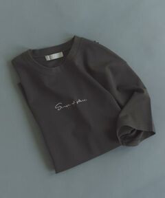 SENSE OF PLACE by URBAN RESEARCH / センスオブプレイス バイ アーバンリサーチ Tシャツ | 『一部WEB限定カラー』シシュウポンチショートスリーブTシャツ