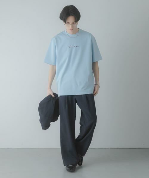 SENSE OF PLACE by URBAN RESEARCH / センスオブプレイス バイ アーバンリサーチ Tシャツ | 『一部WEB限定カラー』シシュウポンチショートスリーブTシャツ | 詳細16