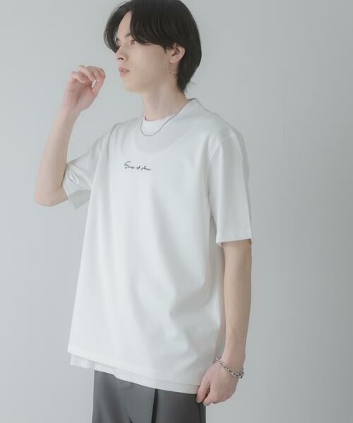 SENSE OF PLACE by URBAN RESEARCH / センスオブプレイス バイ アーバンリサーチ Tシャツ | 『一部WEB限定カラー』シシュウポンチショートスリーブTシャツ | 詳細26