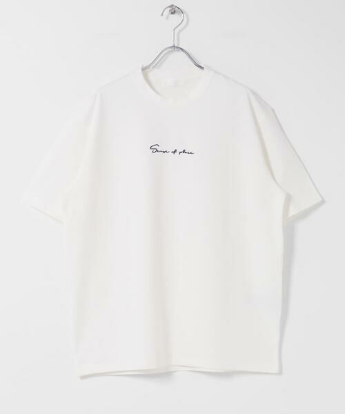 SENSE OF PLACE by URBAN RESEARCH / センスオブプレイス バイ アーバンリサーチ Tシャツ | 『一部WEB限定カラー』シシュウポンチショートスリーブTシャツ | 詳細29