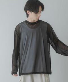 SENSE OF PLACE by URBAN RESEARCH / センスオブプレイス バイ アーバンリサーチ その他トップス | アソートシアーロングTシャツ