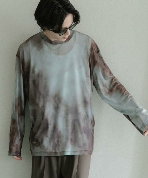 SENSE OF PLACE by URBAN RESEARCH / センスオブプレイス バイ アーバンリサーチ その他トップス | アソートシアーロングTシャツ | 詳細7