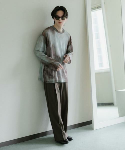 SENSE OF PLACE by URBAN RESEARCH / センスオブプレイス バイ アーバンリサーチ その他トップス | アソートシアーロングTシャツ | 詳細9