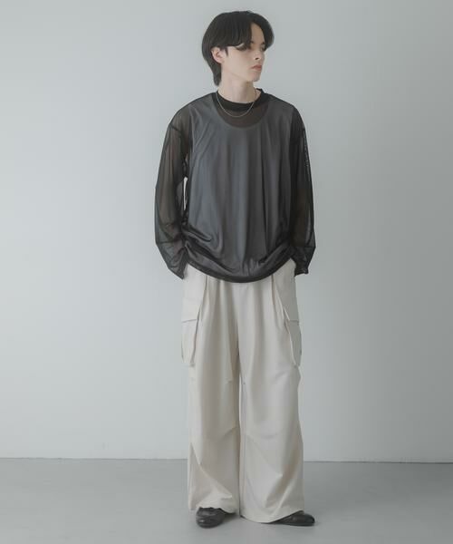 SENSE OF PLACE by URBAN RESEARCH / センスオブプレイス バイ アーバンリサーチ その他トップス | アソートシアーロングTシャツ | 詳細20