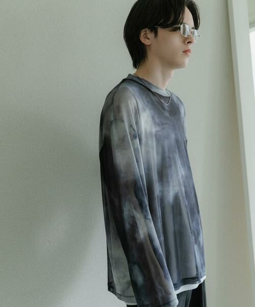 SENSE OF PLACE by URBAN RESEARCH / センスオブプレイス バイ アーバンリサーチ その他トップス | アソートシアーロングTシャツ | 詳細30