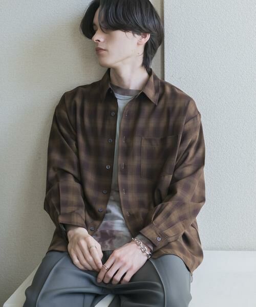 SENSE OF PLACE by URBAN RESEARCH / センスオブプレイス バイ アーバンリサーチ シャツ・ブラウス | マドラスチェックロングスリーブシャツ | 詳細1