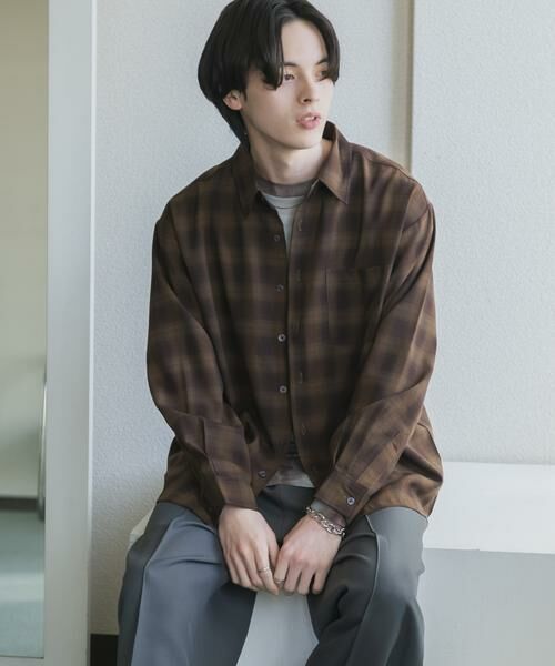 SENSE OF PLACE by URBAN RESEARCH / センスオブプレイス バイ アーバンリサーチ シャツ・ブラウス | マドラスチェックロングスリーブシャツ | 詳細3