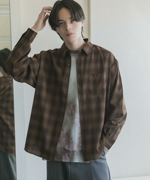 SENSE OF PLACE by URBAN RESEARCH / センスオブプレイス バイ アーバンリサーチ シャツ・ブラウス | マドラスチェックロングスリーブシャツ | 詳細4