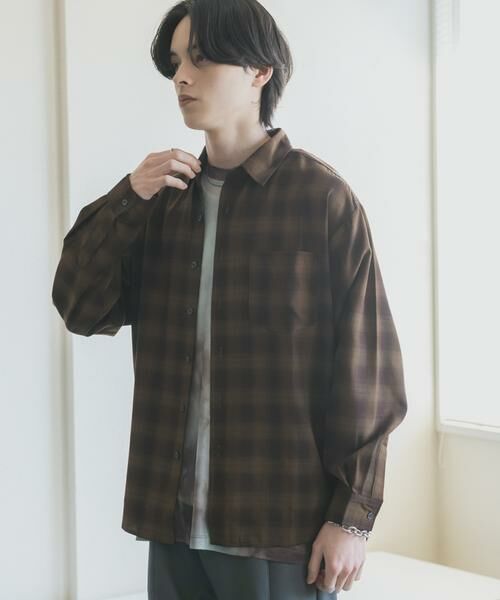 SENSE OF PLACE by URBAN RESEARCH / センスオブプレイス バイ アーバンリサーチ シャツ・ブラウス | マドラスチェックロングスリーブシャツ | 詳細5