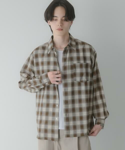 SENSE OF PLACE by URBAN RESEARCH / センスオブプレイス バイ アーバンリサーチ シャツ・ブラウス | マドラスチェックロングスリーブシャツ | 詳細24