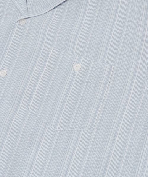 SENSE OF PLACE by URBAN RESEARCH / センスオブプレイス バイ アーバンリサーチ シャツ・ブラウス | スラブストライプオープンカラーシャツ | 詳細7