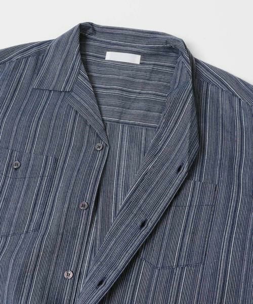 SENSE OF PLACE by URBAN RESEARCH / センスオブプレイス バイ アーバンリサーチ シャツ・ブラウス | スラブストライプオープンカラーシャツ | 詳細16
