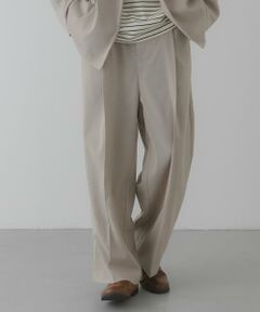 SENSE OF PLACE by URBAN RESEARCH / センスオブプレイス バイ アーバンリサーチ その他パンツ | 『イージーケア/速乾』リネンライクタックワイドスラックス