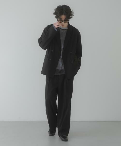 SENSE OF PLACE by URBAN RESEARCH / センスオブプレイス バイ アーバンリサーチ その他パンツ | 『イージーケア/速乾』リネンライクタックワイドスラックス | 詳細3